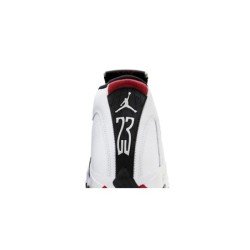 Air Jordan 14 Support Blanc/Vert Solide