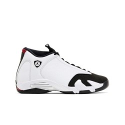 Air Jordan 14 Support Blanc/Vert Solide