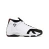 Air Jordan 14 Support Blanc/Vert Solide